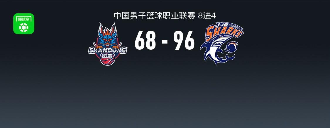 盛世娱乐官网娱乐-上海96-68大胜山东2-0晋级4强，洛夫顿20+9，陈林坚21分